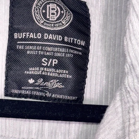 Buffalo David Bitton Gray Textured Shacket size S oversized. - Picture 2 of 7